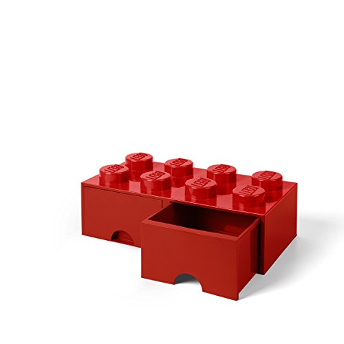 レゴ LEGO Red Brick Drawer 8 Bright, 8 Count