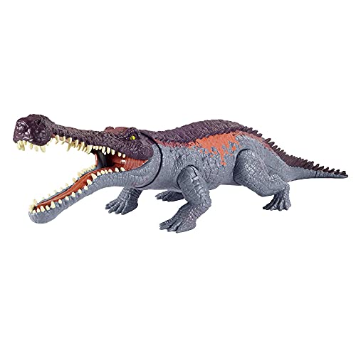 ジュラシックワールド JURASSIC WORLD おもちゃ Mattel Jurassic World Massive Biters Sarcosuchus La