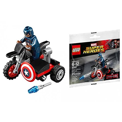 レゴ スーパーヒーローズ マーベル LEGO Marvel Captain America Civil War Captain Americas Motorcy