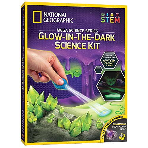ナショナルジオグラフィック 知育玩具 科学 NATIONAL GEOGRAPHIC Mega Science Kit - Glow in The