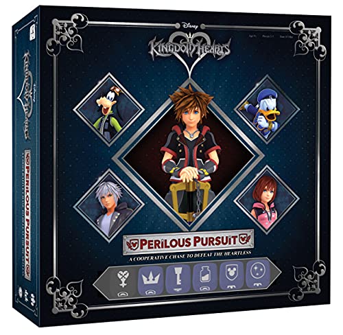 ボードゲーム 英語 アメリカ USAOPOLY Kingdom Hearts Perilous Pursuit Board Game Play As Sora, Don