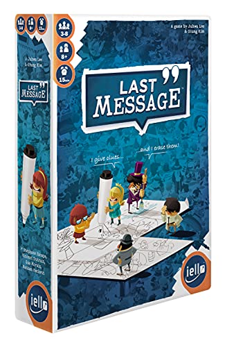 ボードゲーム 英語 アメリカ IELLO: Last Message, Cooperative Card Game, Family Game to Test Your Me