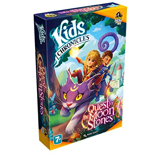 ボードゲーム 英語 アメリカ Kids Chronicles Quest for the Moon Stones Board Game - A Magical Advent