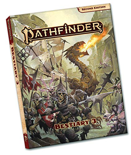 ボードゲーム 英語 アメリカ Pathfinder RPG Bestiary 3 Pocket Edition (P2)
