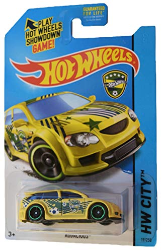 ホットウィール マテル ミニカー Hot Wheels Audacious, Yellow [19/250]
