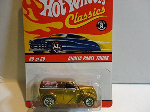 ホットウィール マテル ミニカー Hot Wheels Classic Series 2 8 Gold Anglia Panel Truck