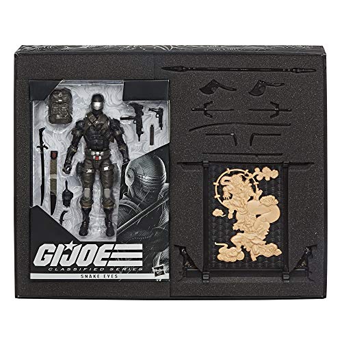G.I.ジョー おもちゃ フィギュア Hasbro G.I. Joe Classified Series Snake Eyes Deluxe 6 Exclusive Ac