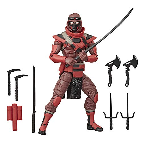 G.I.ジョー おもちゃ フィギュア Hasbro G.I. Joe Classified Series Red Ninja Action Figure 08 Collec