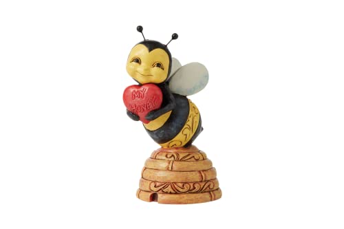 エネスコ Enesco 置物 インテリア Enesco Jim Shore Heartwood Creek Honey Bee with Heart Miniature Fig