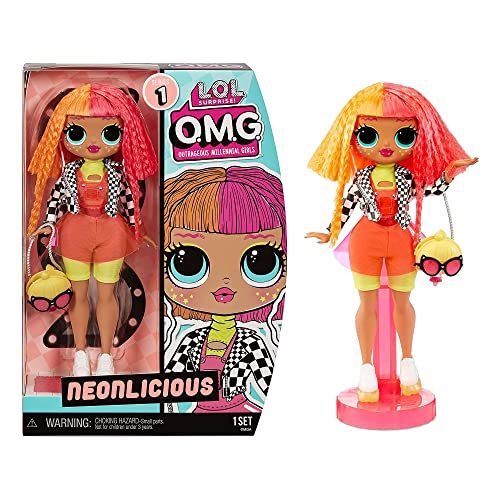 エルオーエルサプライズ 人形 ドール LOL Surprise OMG Neonlicious Fashion Doll? Great Gift for
