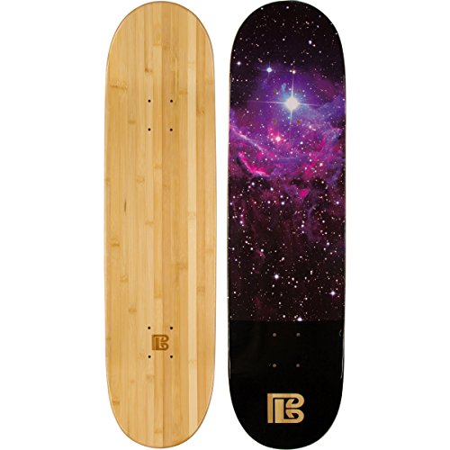デッキ スケボー スケートボード Bamboo Skateboards Nebula Graphic Skateboard Deck Only - More Pop