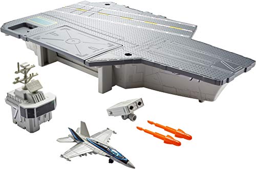 マッチボックス マテル プレイセット Matchbox Top Gun: Aircraft Carrier Play Set Gift Idea for A