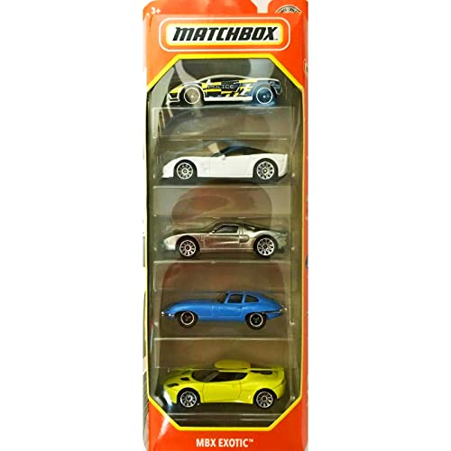 マッチボックス マテル ミニカー Matchbox MBX City Drivers 5 Pack Set (1:64 Scale)
