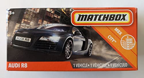 マッチボックス マテル ミニカー Matchbox 2020 MBX City 29/100 - Audi R8 (Gray)
