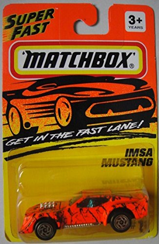 マッチボックス マテル ミニカー MATCHBOX SUPER FAST IMSA MUSTANG #11
