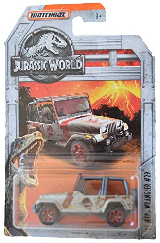 マッチボックス マテル ミニカー Matchbox '93 Jeeps Wrangler #29, Jurassic World