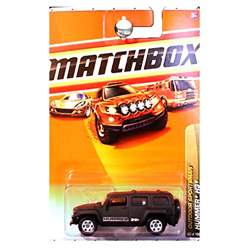 マッチボックス マテル ミニカー Matchbox 2010, Hummer H3 83/100, Outdoor Sportsman. 1:64 Scale.