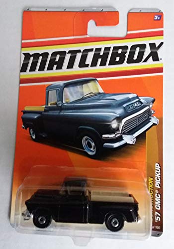 マッチボックス マテル ミニカー Matchbox 2011 Construction 38 of 100 '57 GMC Pickup (Black)