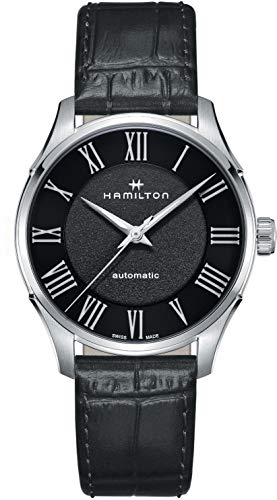 腕時計 ハミルトン メンズ Hamilton Jazzmaster Automatic Black Dial Men's Watch H42535730