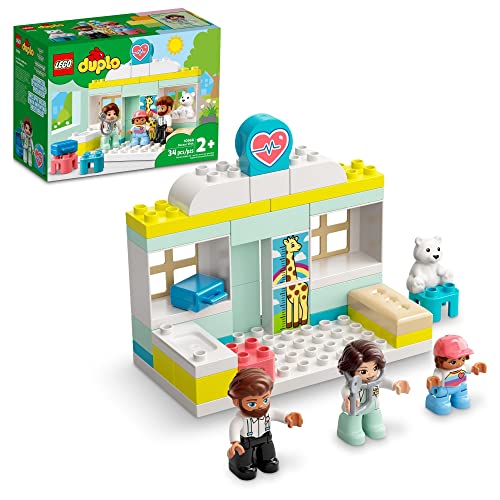 レゴ デュプロ LEGO DUPLO Doctor Visit 10968 - Large Bricks Building Set, Educational Early Learning Toy,