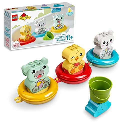 レゴ デュプロ LEGO DUPLO 10965 - Bath Time Fun, Floating Animal Train Bathtub Water Toy for Babies and T
