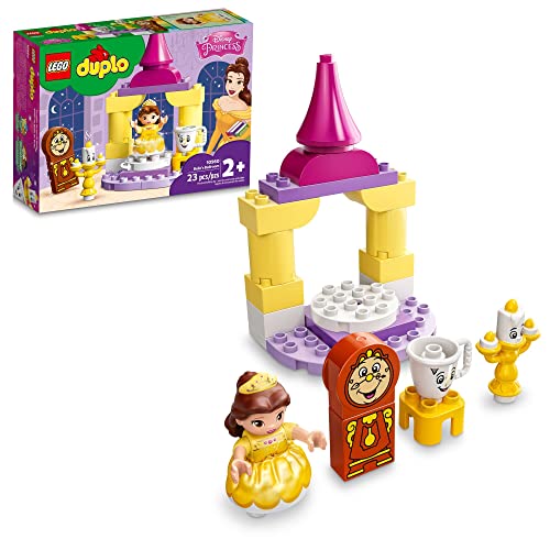 レゴ デュプロ LEGO DUPLO Disney Princess Belle's Ballroom Castle 10960, Beauty and The Beast Building To