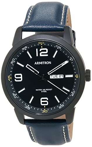 腕時計 アーミトロン メンズ Armitron Adventure Men's Day/Date Function Leather Strap Watch, 20/5489