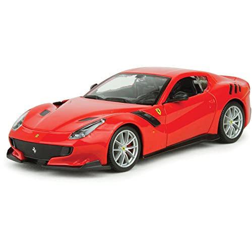 ブラーゴ Bburago ミニカー Bburago Ferrari F12 TDF, Red 26021R - 1/24 Scale Diecast Model Toy Car, unis