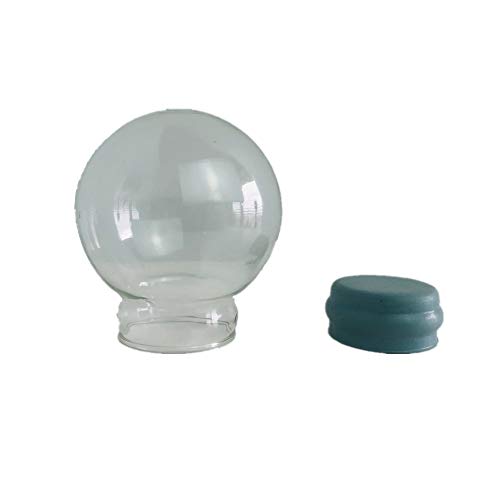 スノーグローブ 雪 置物 Youda Home Decoration DIY Empty Glass Snow Globe Water Snow Globe Accessories