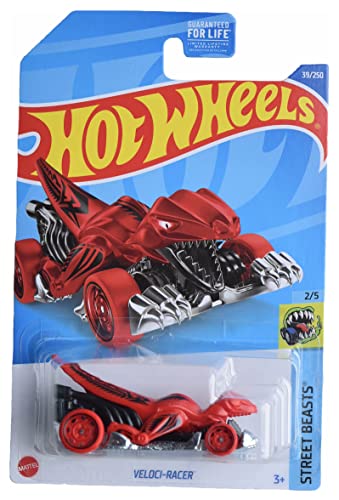 ホットウィール マテル ミニカー Hot Wheels Veloci Racer, Street Beasts 2/5 [red]