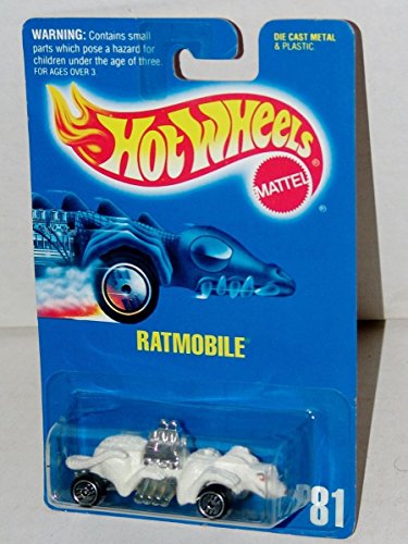 ホットウィール マテル ミニカー Hot Wheels 1991 #081 White Ratmobile