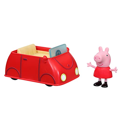 Peppa Pig ペッパピッグ アメリカ直輸入 Peppa Pig Peppa's Adventures Little Red Car Toy Includes 3-