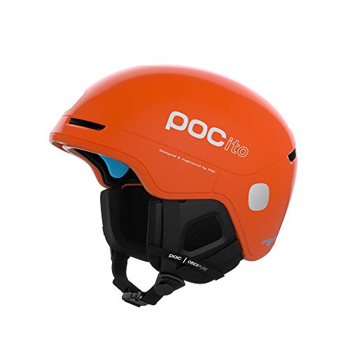スノーボード ウィンタースポーツ 海外モデル POC, POCito Obex Spin, Fluorescent Orange, XX-S