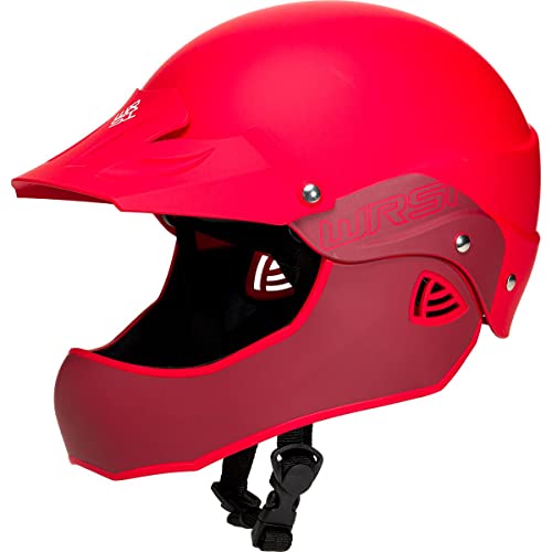 ウォーターヘルメット 安全 マリンスポーツ WRSI Moment Full Face Kayak Helmet-Salsa-L/XL
