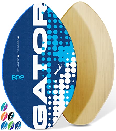 サーフィン スキムボード マリンスポーツ BPS 'Gator' 30 Skim Board - Epoxy Coated Wood Skimbo