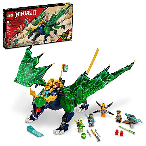 レゴ ニンジャゴー LEGO NINJAGO Lloyd's Legendary Dragon Toy, 71766 Set with Snake Figures & NYA Mini