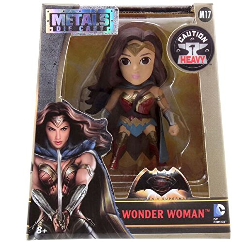 ジャダトイズ ミニカー ダイキャスト Metals Batman V Superman 4 inch Movie Figure - Wonder Woman