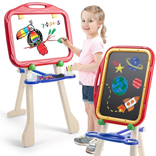 クレヨラ アメリカ 海外輸入 Crayola Tripod Easel - Kids Art Easel, Magnetic Dry-Erase, Adjustable H