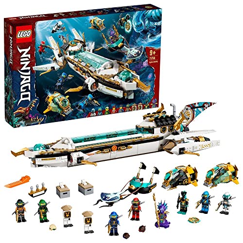 レゴ ニンジャゴー LEGO 71756 NINJAGO Hydro Bounty Building Set, Submarine Toy with Kai and NYA Minifig