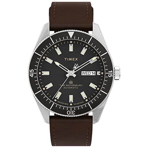 腕時計 タイメックス メンズ Timex Men's Waterbury Dive Automatic 40mm TW2V24800ZV Watch