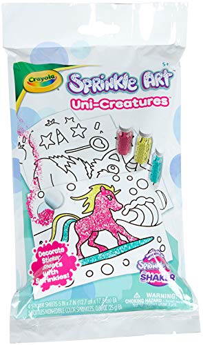 クレヨラ アメリカ 海外輸入 Crayola Unicorn Creatures Sprinkle Art, Craft for Girls & Boys, Gift, A
