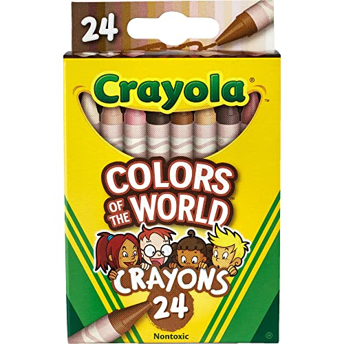 クレヨラ アメリカ 海外輸入 Crayola? Colors Of The World Crayons, Assorted Colors, Pack Of 24 Cray