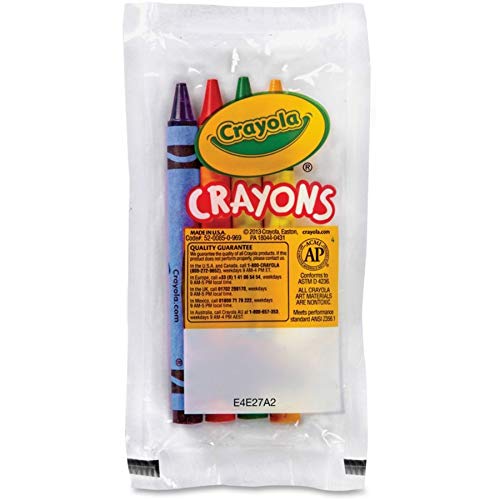 クレヨラ アメリカ 海外輸入 Crayola Set of Four Regular Size Crayons in Pouch
