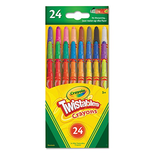 クレヨラ アメリカ 海外輸入 Crayola Twistables Mini Crayons 24 ea