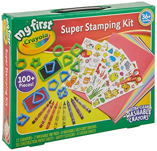 クレヨラ アメリカ 海外輸入 Crayola MF Super Stamping Kit