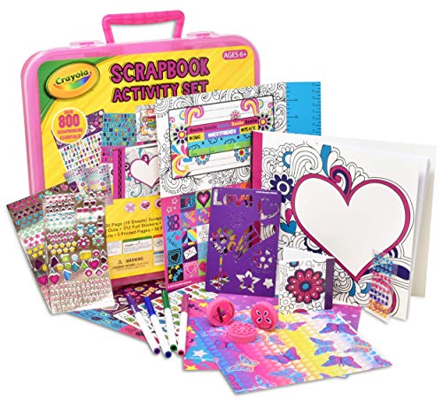 クレヨラ アメリカ 海外輸入 Crayola Art Activity Set, Mess Free Craft Kit for Kids, Washable Marker