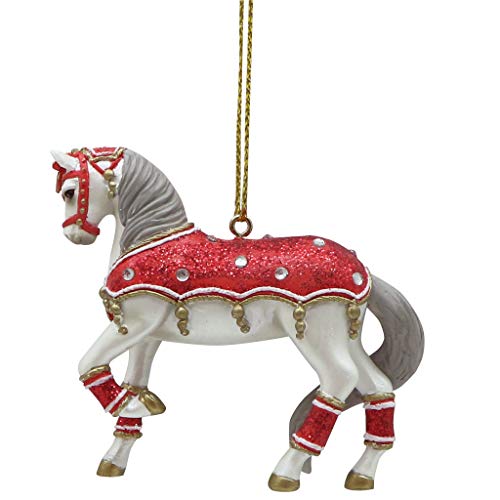 エネスコ Enesco 置物 インテリア Enesco Trail of Painted Ponies Holiday Tapestry Hanging Ornament, 2