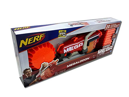 ナーフ アメリカ 直輸入 Nerf Megalodon Nerf N-Strike Mega Toy Blaster with 60 Official Nerf Mega Whis
