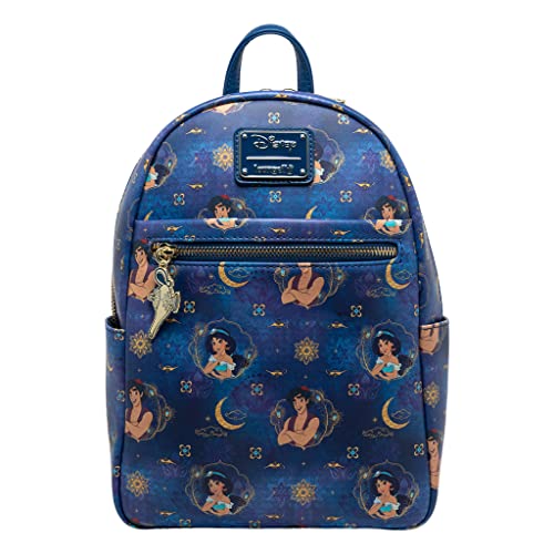 ラウンジフライ アメリカ 日本未発売 Loungefly Disney Aladdin and Jasmine Backpack