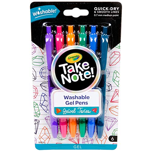 クレヨラ アメリカ 海外輸入 Crayola Washable Gel Pens In Jewel Tones, Office & School Supplies, 1.0
